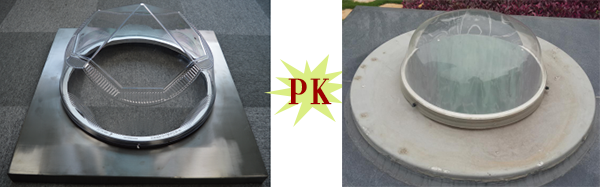 正能量科技316L不锈钢防雨装置底座PK其他厂家镀锌板喷塑底座变形生锈防雨装置